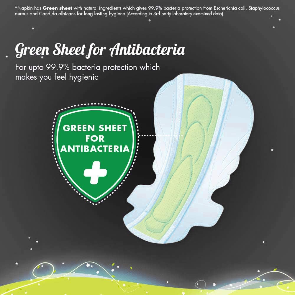 Sofy Anti Bacteria Overnight Sanitary Napkins - XXL (10 Pieces)