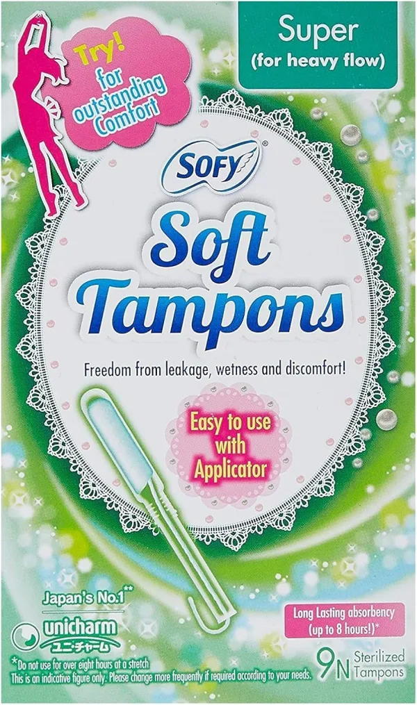 Sofy Soft Tampons - 9 Pieces (Super)