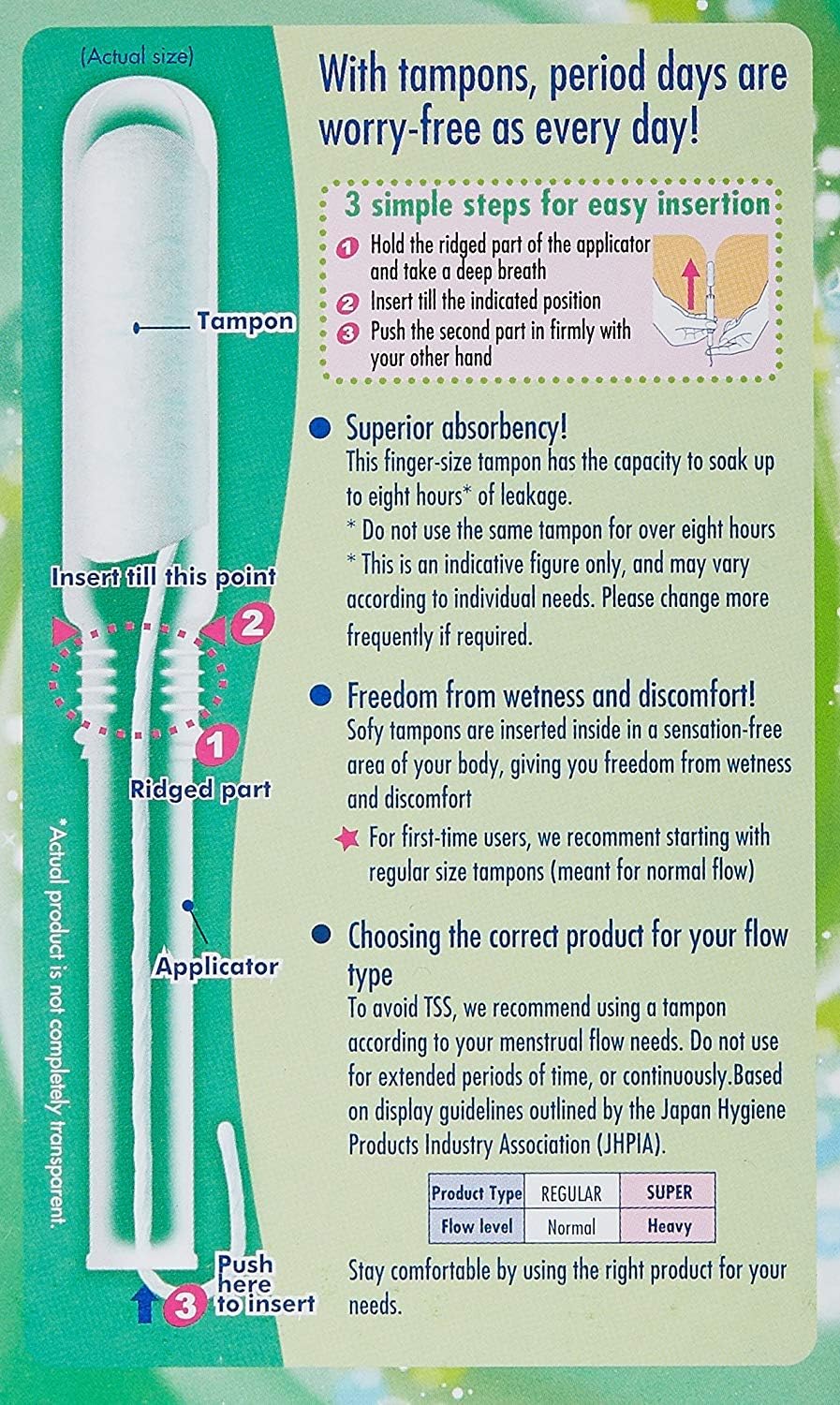 Sofy Soft Tampons - 9 Pieces (Super)