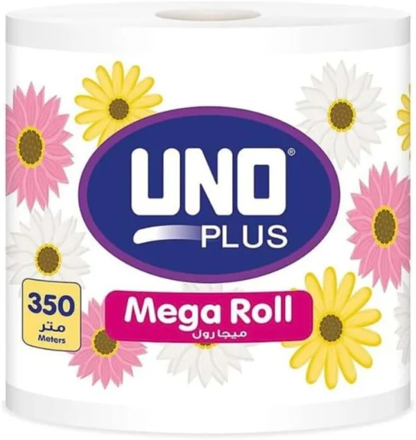 UNO Plus Maxi Super Mega Embossed, 350 Meters, Pack of 1 Roll